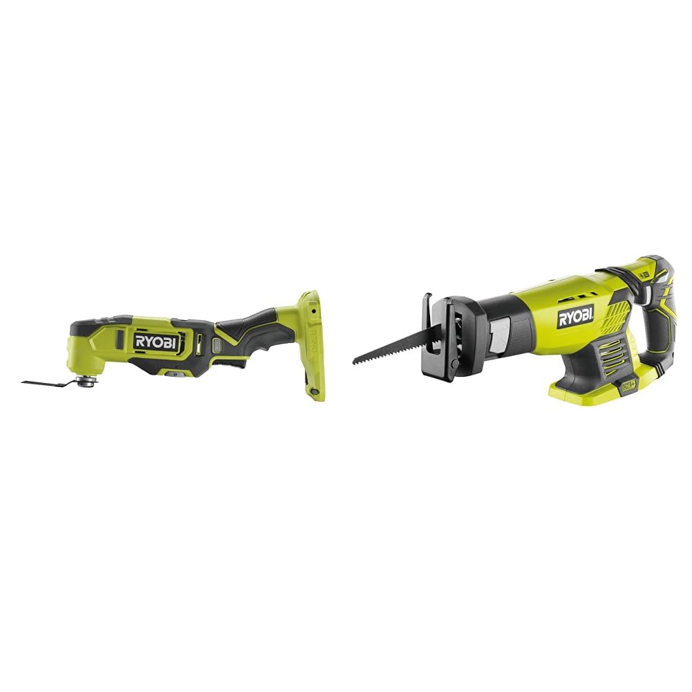 Scie sabre 18V 3100 cp min et outil multifonction RYOBI polyvalent