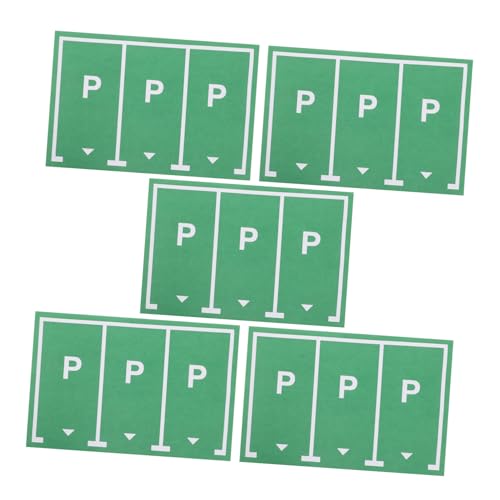 BRIGHTFUFU Car Parking Space Decals 5pcs Boys and Girls Room Wall Stickers Easy Apply Long-Lasting Colors Safe for Playrooms