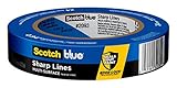 ScotchBlue Sharp Lines Multi-Surface Painter's Tape, .94 inches x 60 yards, 2093, 1 Roll