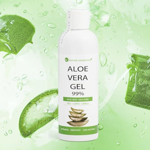 Aloe Vera Gel 99% Puro – da coltivazione Biologica...