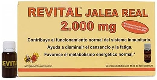 REVITAL JALEA REAL 2000 MG 20 VIALES