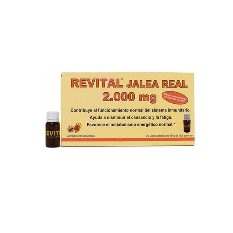 REVITAL JALEA REAL 2000 MG 20 VIALES