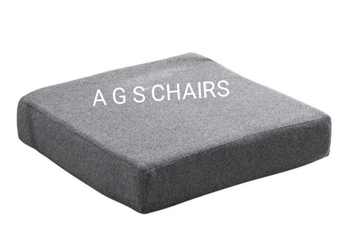 Image of A G S Chairs Sofa Foam Cushion with Zip Cover Attractive Colour (20 x 20 x 3, Grey)