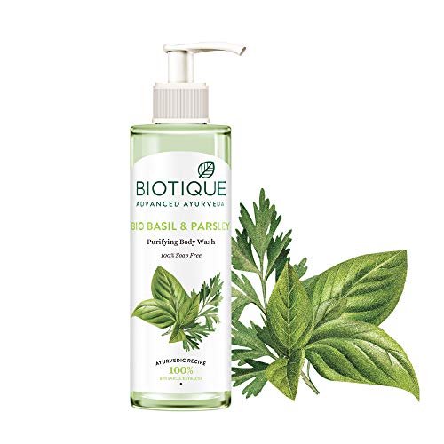 Biotique Basil & Parsley Revitalizing Body Wash | Soften Skin | Provides Natural Brightness | Deeply Cleanses | 100% Botanical Extracts | Suitable... - Image 5
