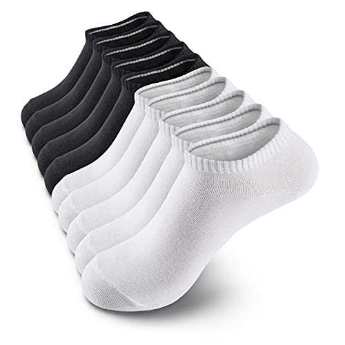 M MONFOOT 10 12 Pairs Eco-Friendly Fun Casual Low Cut Ankle Socks for Women and Men