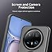 Pzwoxukhov Compatible with Huawei Mate 70 Case Cover,Supports Wireless Charging,Shockproof Magnetic Phone Case，Compatible with Huawei Mate 70 Case Black