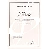 ウィットナー ショーソン : アンダンテとアレグロ (クラリネット、ピアノ) ビヨドー出版