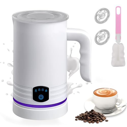 Reviews de Productos de limpieza para vaporizadores de leche los 5 más buscados. 43 Ausein Espumador de Leche Eléctrico 4 en 1, 350ml Vaporizador de Leche Automática con 2 Batidores, 400W Calentador Eléctrico para Leche Caliente, para Café, Latte, Capuchino y...