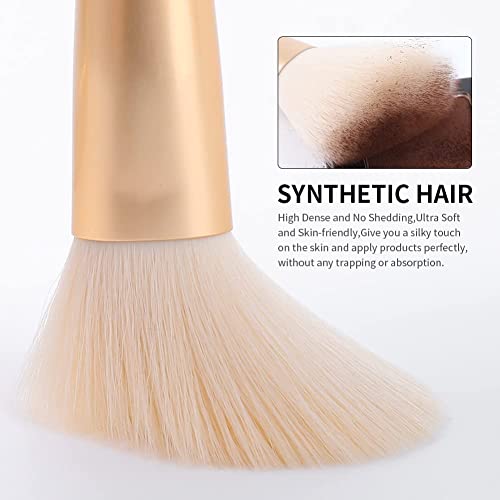 Ducare Foundation Brush Kabuki Makeup Tools Blending Brushes For Face Liquid Cream Powder - Buffing And Stippling & Concealer #TOP2