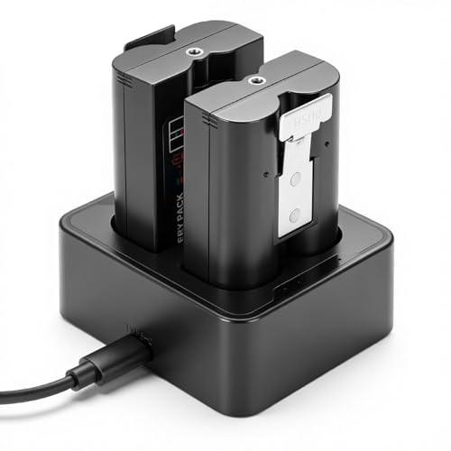 Station de charge et double batterie pour Ring Video Doorbell 3 4 pour une autonomie non-stop