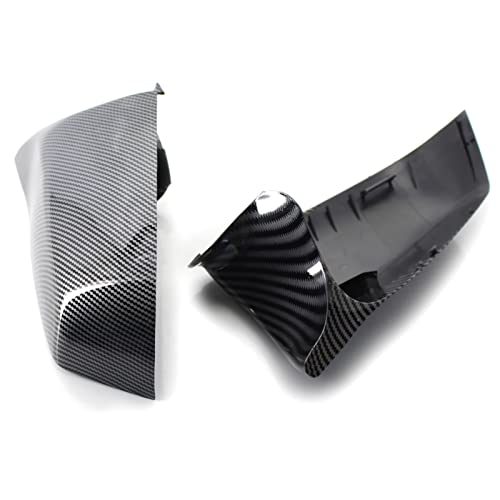 yeacher Um par modificado de carcaças de espelho reversível de megafone de substituição padrão de ca