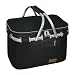Produktbild ABIUBIU 26L Kühltasche EinkaufsköRbe Groß Isolierkorb KüHlkorb KüHltasche Picknickkorb Picknicktasche mit Zwei Griffen -für Reisen/Picknick/Einkaufen/Geschenk (Black01)