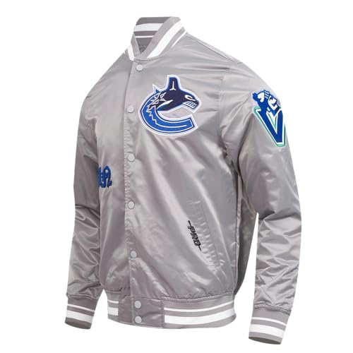 Image of Pro Standard Mens NHL Old English Satin Jacket