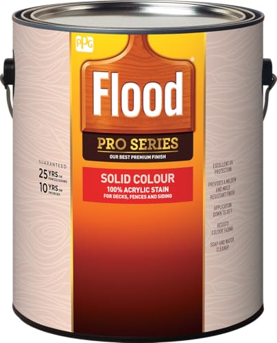 Flood 1 gal. Cedar Solid Pro Exterior Wood Stain