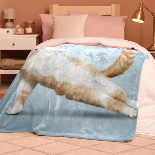 Couverture polaire chat en microfibre premium de qualité supérieure - 8