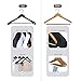 Nature Smile Luxury Mahogany Wooden Suit Hangers - 6 Pack - Wood Coat Hangers,Jacket Outerwear Shirt Hangers,Glossy Finish with Extra-Wide Shoulder, 360 Degree Swivel Hooks & Anti-Slip Bar with Screw