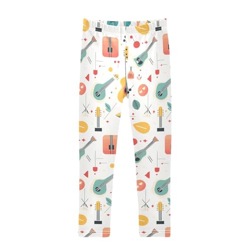 KLL Classic Reggae Color Music Girls Cotton Pants Stretch Full Length Lounge Pants Running