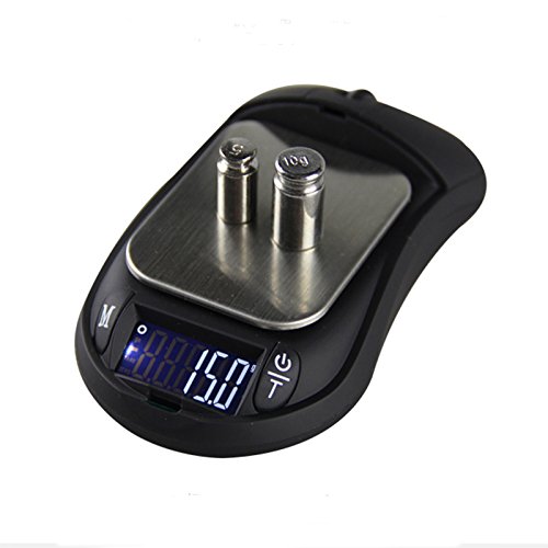 Mini balanza digital de bolsillo portátil 0.01g-500g miniatura 3