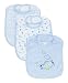 Spasilk Unisex-Baby Newborn 3 Pack Feeder Bibs