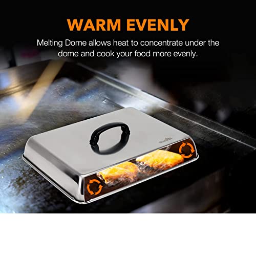 image for Stanbroil BBQ Griddle Accessories Set of 6 - Heavy Duty Stainless Stee