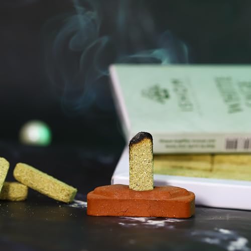Image of White Sage Smudge Incense Bricks Combo Pack of 45 (3 Packs x 15) | Made with California White Sage Leaves | Improve Focus and Clarity | Ideal for Home Purification, Yoga, Meditation, and Aromatherapy