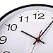 OceeK 12 Inch Wall Clock, Modern Wall Clocks Battery Operated, Silent Non-Ticking Analog Classic Clock Decorative,Black