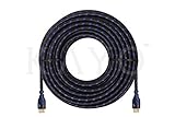 KAYO High Speed HDMI Cable 50 FT, HDMI2.0b CL3 Rated(in-Wall Installation) Cord Supports 4K@60Hz, 3D, Full HD, HDCP 2.2, 2160p with Ethernet- Audio Return- Latest Version,Free Cable Tie (50FT)