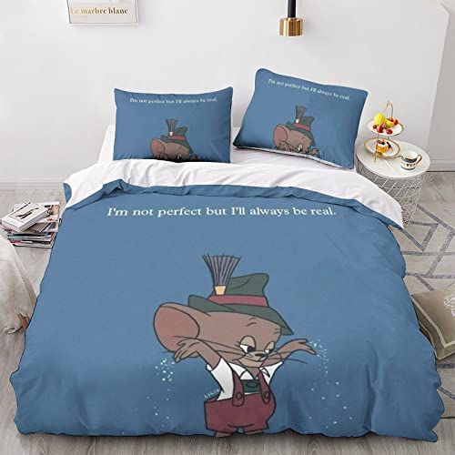 Peter Pan and Wendy Cama Microfibra Cartoon Character-100% Suave Microfibra Juego De Sábanas 3...