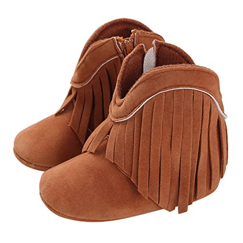 Baby First Walking Shoes Winter Children Baby Boots Boys and Girls Ankle Boots Flat Bottom Non Slip for 0-18