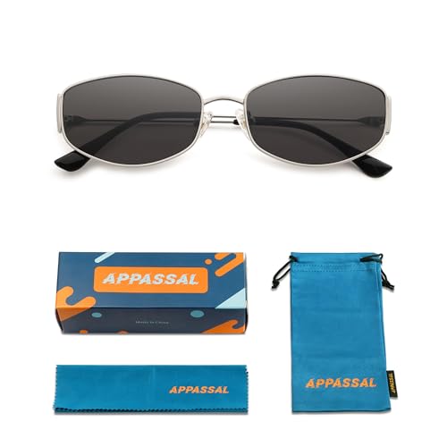 Retro Oval Sunglasses For Women Men Hexagonal Rectangle Metal Frame Sun Glasses AP3625