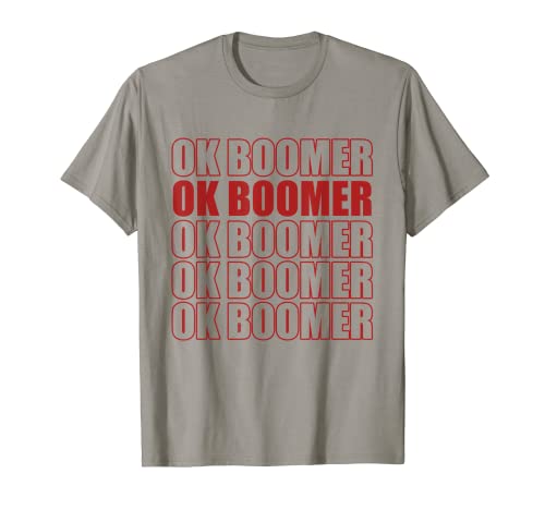 T-shirt OK boomer
