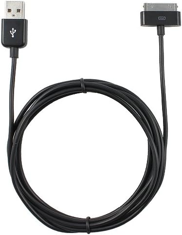 Extra Long Black iPod / iPhone 3G, 3GS, iPhone 4 USB Charge and Sync Cable, More Than Double the Length of the Standard Cord - 2m (6.5ft) Long. UPDATE: NOW FITS IPHONE 4 BUMPER AND ALL OTHER CASES