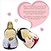 Waraku Fuuka Japanese Traditional Ceramic Figure Figurine Decoration Doll Statue Set for Good Luck (2 Hina Dolls)