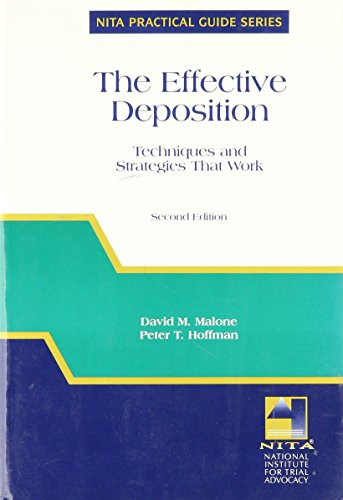 The Effective Deposition: Techniques and Strate... 1556815042 Book Cover