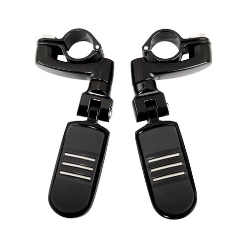 Repose-pieds Réglables À 360° Moto Finition Robuste pour Finition CVO et Sportster