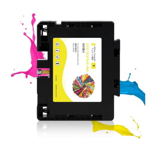 Cartouche d'encre compatible Ricoh Ri100 pour remplacer le pack CMJN de votre imprimante DTG
