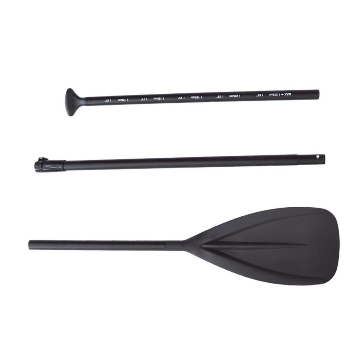 Cabilock Verstellbares Sup Board Paddel mit Abnehmbarem Design 3 Stück aus Aluminiumlegierung Universell für Kajak und Aufblasbare Stand Up Paddle Boards Geeignet
