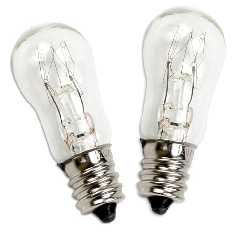 AMI PARTS WE05X20431 WE4M305 Dryer Drum Light 10w 120v Bulb Replacement Part Compatible with Hotpoint GE Dryers(2pcs)