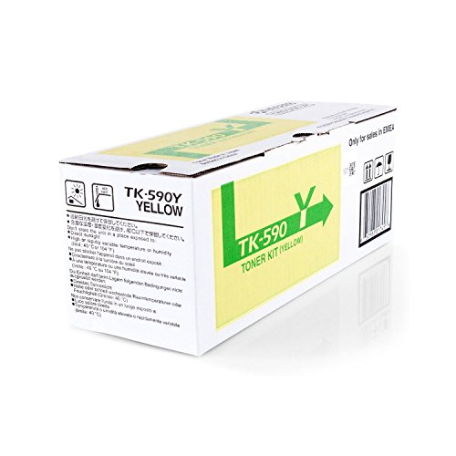Toner jaune Kyocera TK-590Y pour réussir vos dossiers professionnels à la maison