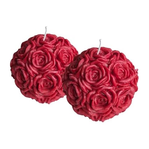 Bougies boules roses your Castle Cover