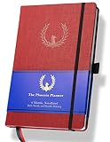 The Phoenix Planner - Best Daily Calendar and Agenda for Goal Setting, Boost Happiness and Productiv