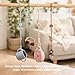 Andy Bear Toy Straps for Baby Toy Safety Straps Silicone High Chair Toys Straps Toddler Bottle Straps for Strollers, High Chair, Cribs, Car Seat, Stroller Accessories, Baby Pacifier Clip-Shifting sand