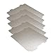 XINGFUQY 4.25"x 3.90" (10.8cmx9.9cm) Kuchenka mikrofalowa Akcesoria do naprawy części płytek Miki 5 sztuk/Działka