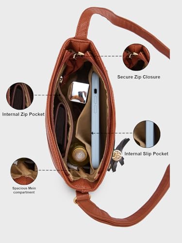 Image of Caprese Jane Sling Medium (E) Bag for Women|Adjustable Strap for Comfortable Wear|Versatile Handbag for Everyday Use, Travel, and Special Occasions