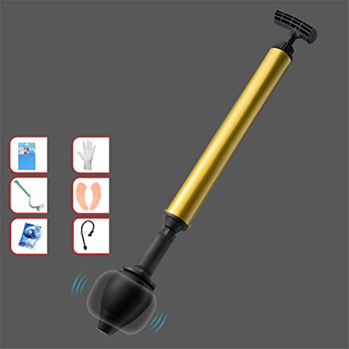 GFYWZZ Toilet Plunger, Powerful High Pressure Multi Drain Cleaning Tool Suitable for Toilets