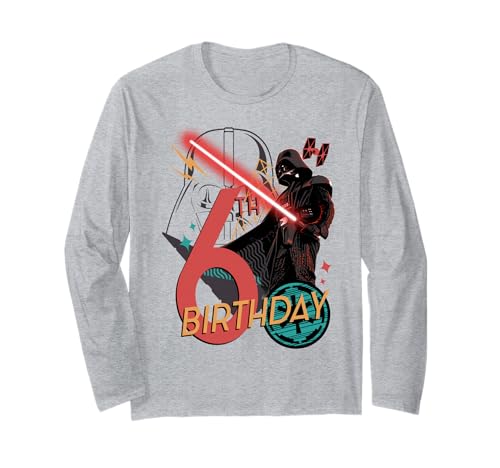 T-shirt Star Wars Dark Vador pour un anniversaire de 6 ans réussi