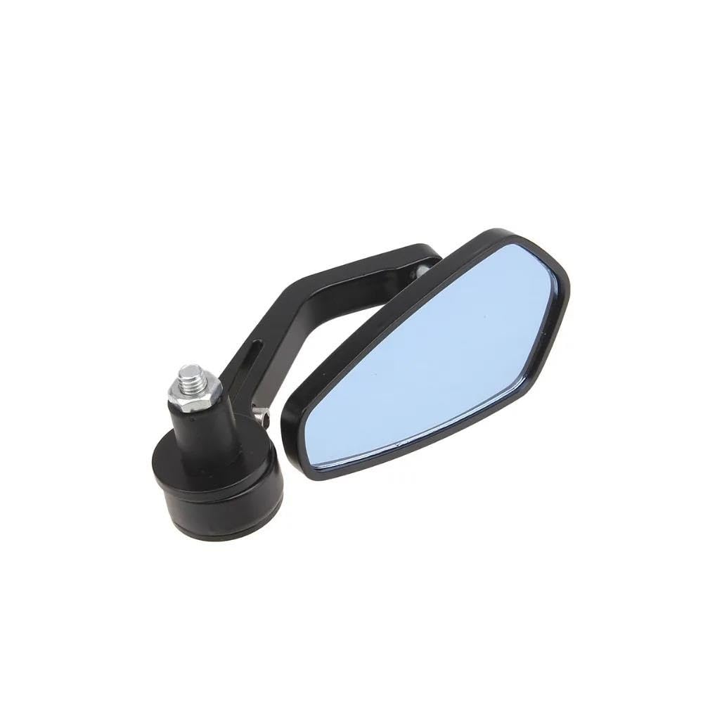 Lenkerendenspiegel Für Ducati Für Hypermotard 950 848 Für Scramble Universal 22 Mm Lenkerendenspiegel Motorrad Seitenrückspiegel Rückspiegel Seitenansicht am Lenker(Schwarz)