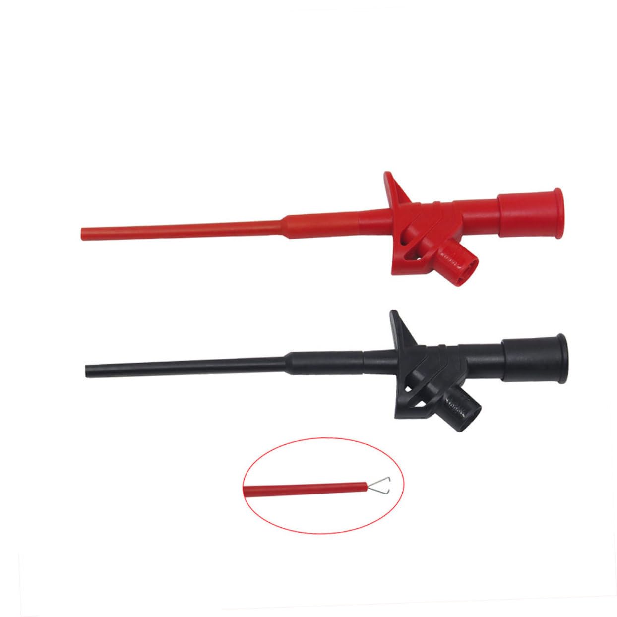 OUNONA 1set Banana Test with Clips Multimeter Probes for Repair Easy to Use Diagnostic Tools Electric Testing Accessories