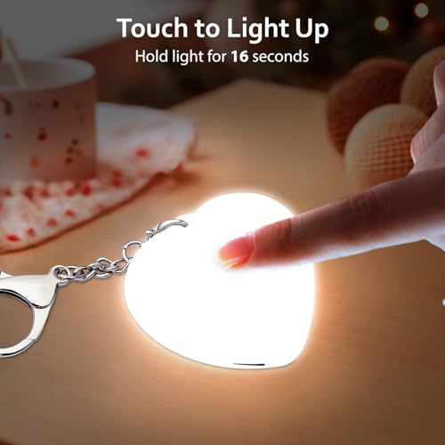 Image of Purse Light with Automatic Sensor 2 Pack Heart Handbag Light Gift Ideas for Girl Women- Purse Must Haves for Women Bag Accessories