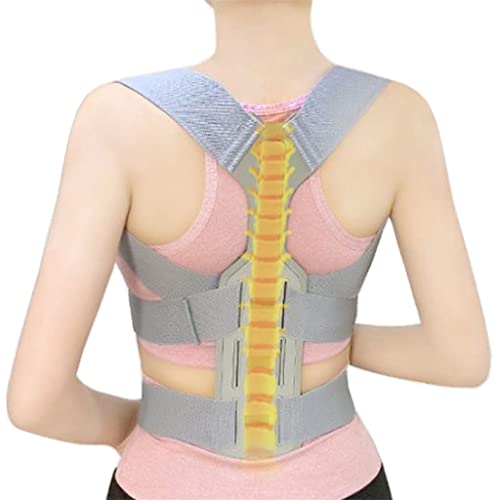 Correcteur de posture scoliose Silver L avec double serrage lombaire